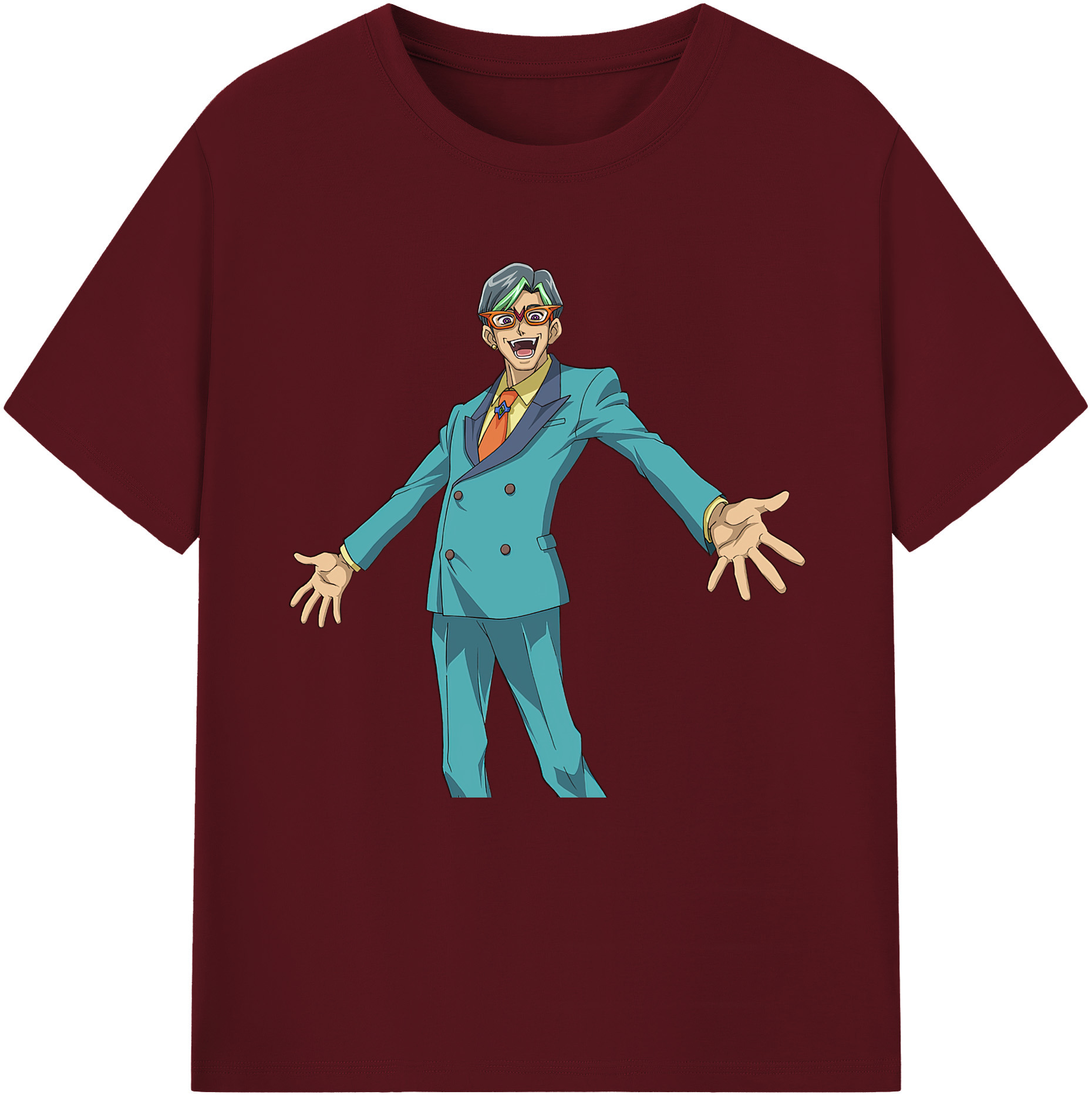 （画像用） 遊☆戯☆王 Yu-Gi-Oh! 綿100％半袖Tシャツ（フロントプリント）